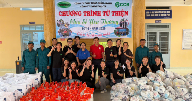 AROMA Trao Tặng 284 Phần Quà Đến Hộ Nghèo, Cận Nghèo Tại Xã Tây Khánh Vĩnh, Tỉnh Khánh Hòa