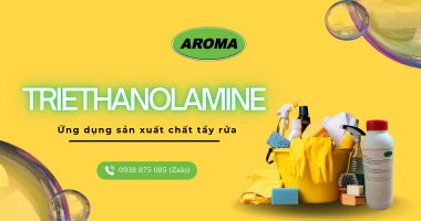 Triethanolamine (TEA): Ứng Dụng Sản Xuất Chất Tẩy Rửa