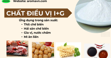 Chất điều vị E627 E631 | Chất điều vị I+G