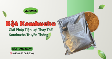 Bột Kombucha: Giải Pháp Tiện Lợi Thay Thế Kombucha Truyền Thống