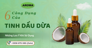 Top 6 Công Dụng Của Tinh Dầu Dừa Và Những Lưu Ý Khi Sử Dụng Nó