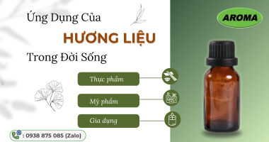 Hương Liệu Là Gì? Top 3 Ứng Dụng Của Hương Liệu Trong Đời Sống