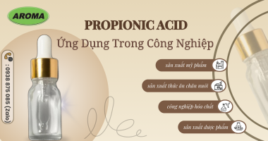 Propionic Acid Là Gì? 4 Ứng Dụng Của Propionic Acid Trong Công Nghiệp
