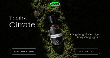 Triethyl Citrate Là Gì? Công Dụng Và Ứng Dụng Quan Trọng Trong Công Nghiệp