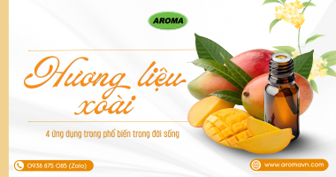 4 Ứng Dụng Phố Biển Của Hương Liệu Xoài Trong Đời Sống